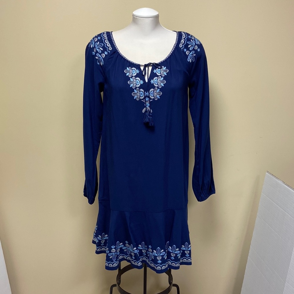 Southern Tide Blue Night dress size small NWT